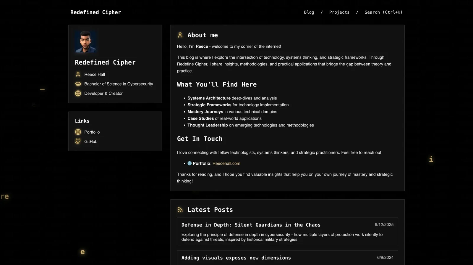 Existing Redefined Cipher blog preview