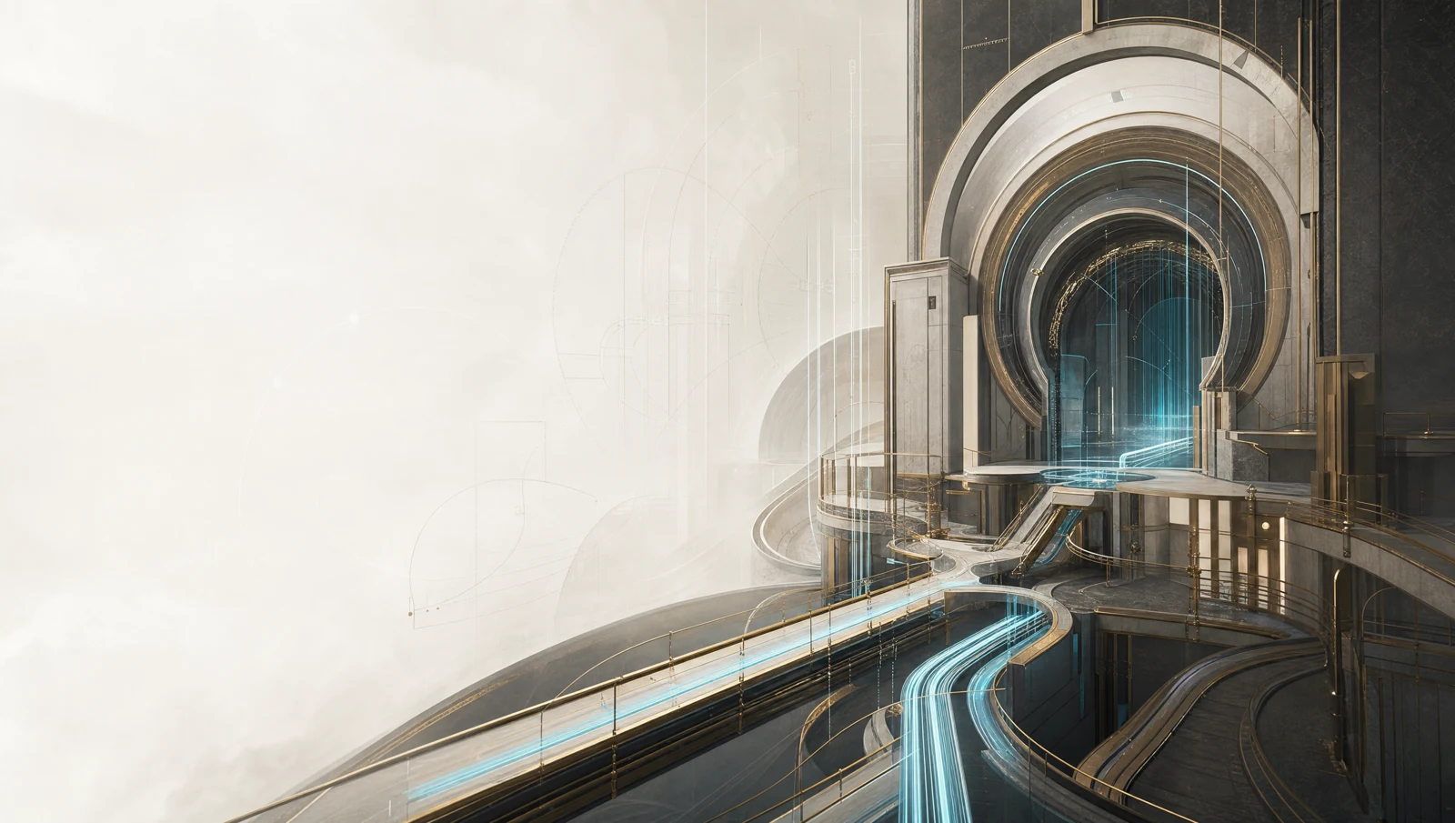 Redefined Labs architectural concept artwork